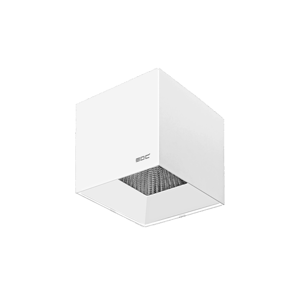 چراغ سقفی روکار Cube بدنه سفید 32 وات EDC