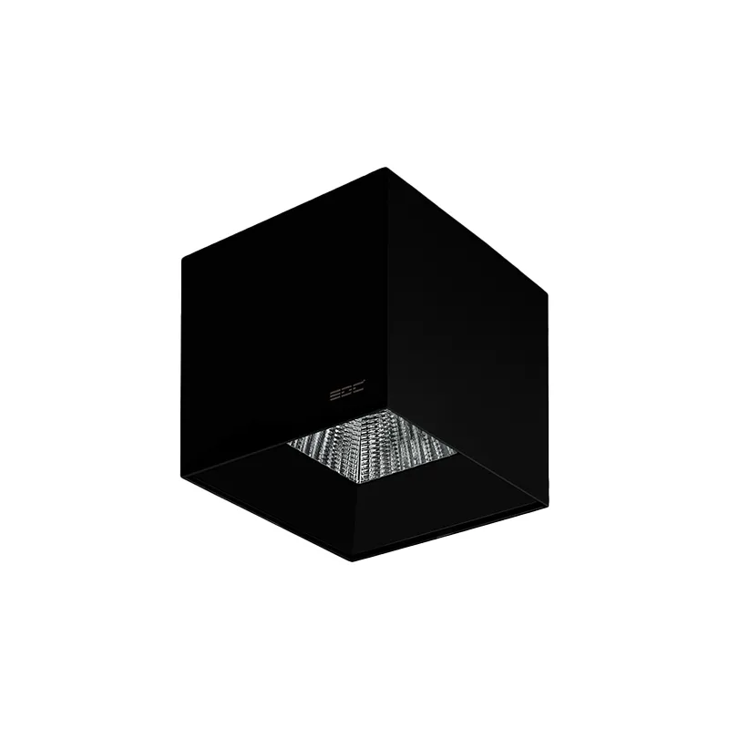 چراغ سقفی روکار Cube بدنه مشکی 32 وات EDC