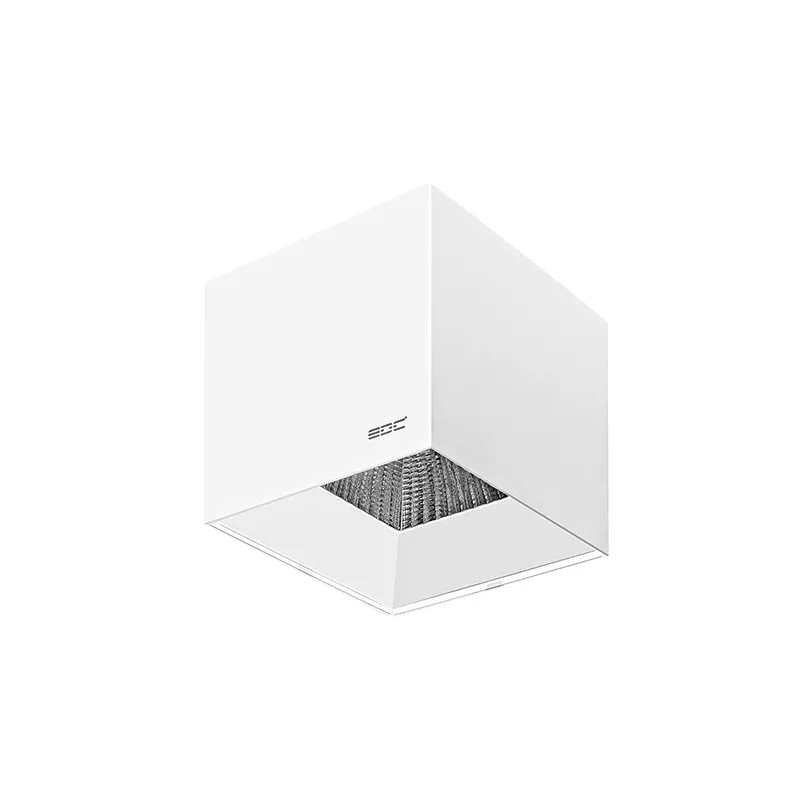چراغ سقفی روکار Cube بدنه سفید 32 وات EDC