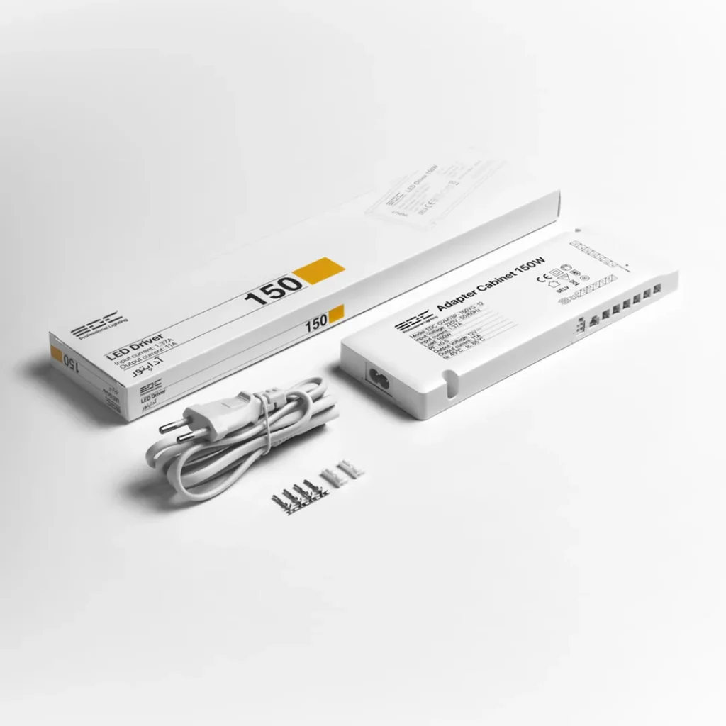 آداپتور کابینتی 11 آمپر 12 ولت 150 وات EDC