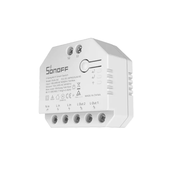 سوییچ هوشمند دو کانال Sonoff DIY-Dual R3
