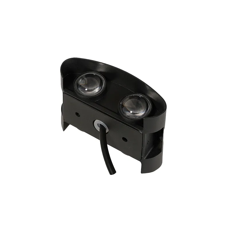 چراغ دیواری داخلی دکورا بدنه مشکی 8 وات EDC