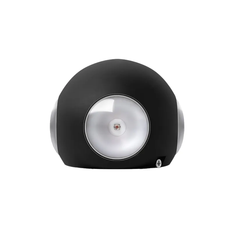 چراغ دیواری فضای آزاد روتانو بدنه مشکی 12 وات EDC