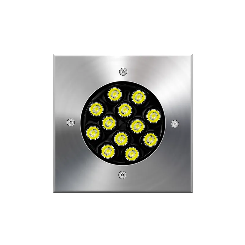 چراغ دفنی مربع 12 وات EDC